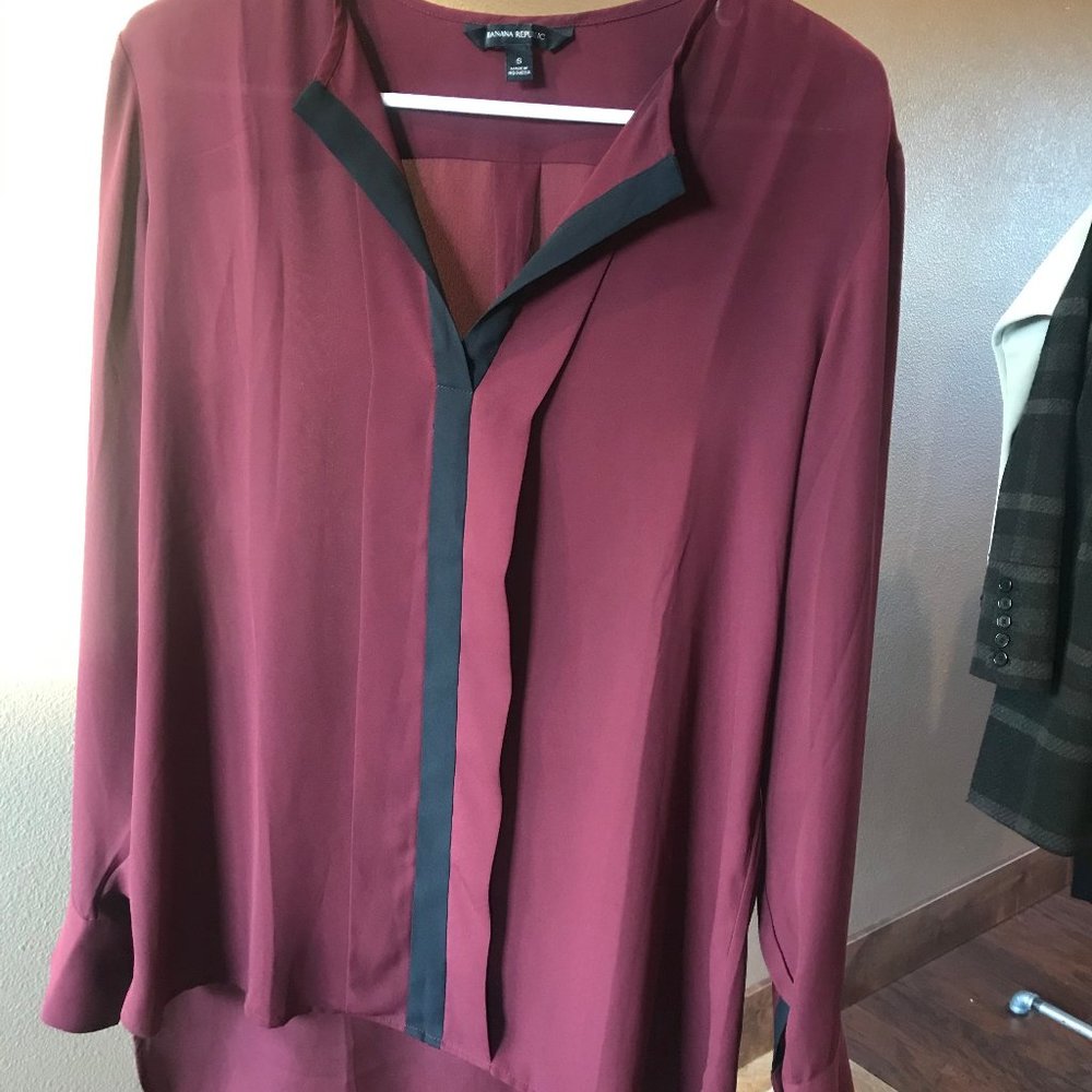 Beautiful Burgundy Blouse